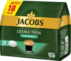 JACOBS Pads Crema Balance 5 X 18 Getränke - 90 Kaffeepads Senseo Kompatibel -KaffeeGlück Angebote d71fb0f6269d0cbc9a187405e6250cb8