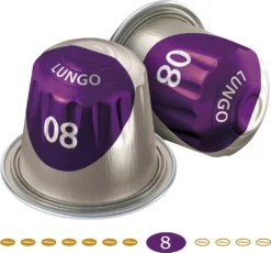 Jacobs Lungo 8 Intenso, Kaffeekapseln, Nespresso Kompatibel, Kaffee, 200 Kapseln, á 5.2 G -KaffeeGlück Angebote d92025d7b97dd9458c68b17a4e2a5820