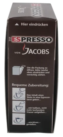 Jacobs Typ Espresso Sticks | Löslicher Kaffee | 25 Portionen 20 Jacobs Typ Espresso Sticks | Löslicher Kaffee | 25 Portionen -KaffeeGlück Angebote d974244053679f784bc197cc5dc9c143