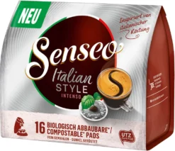 SENSEO Pads Italian Style Senseopads UTZ 80 Getränke Kaffeepads 10 SENSEO Pads Italian Style Senseopads UTZ 80 Getränke Kaffeepads -KaffeeGlück Angebote da20544efa2cd6ef4cba2f0a2408d75b