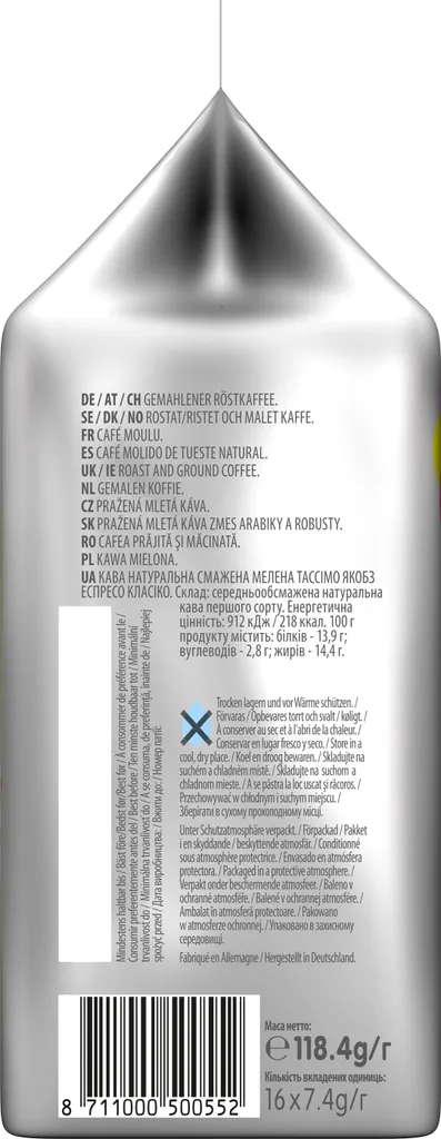 Tassimo Jacobs Espresso Classico | 16 T Discs, Kaffeekapseln 3 Tassimo Jacobs Espresso Classico | 16 T Discs, Kaffeekapseln – Bild 3