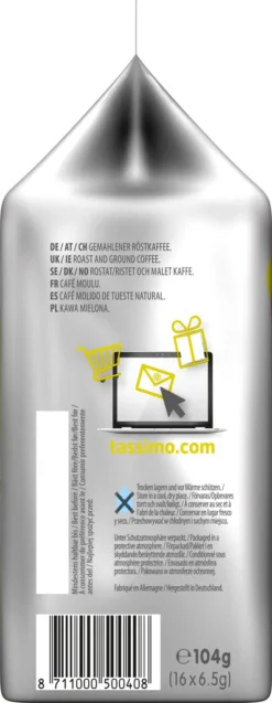 Tassimo Jacobs Krönung Mit Dem Verwöhnaroma | 16 T Discs, Kaffeekapseln -KaffeeGlück Angebote db653440062289234d2c7e190d7470a4