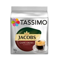 Tassimo Jacobs Caffè Crema Classico | 16 T Discs, Kaffeekapseln 18 Tassimo Jacobs Caffè Crema Classico | 16 T Discs, Kaffeekapseln -KaffeeGlück Angebote dfd4e30311bac2d71c0dc3a3d3eea209