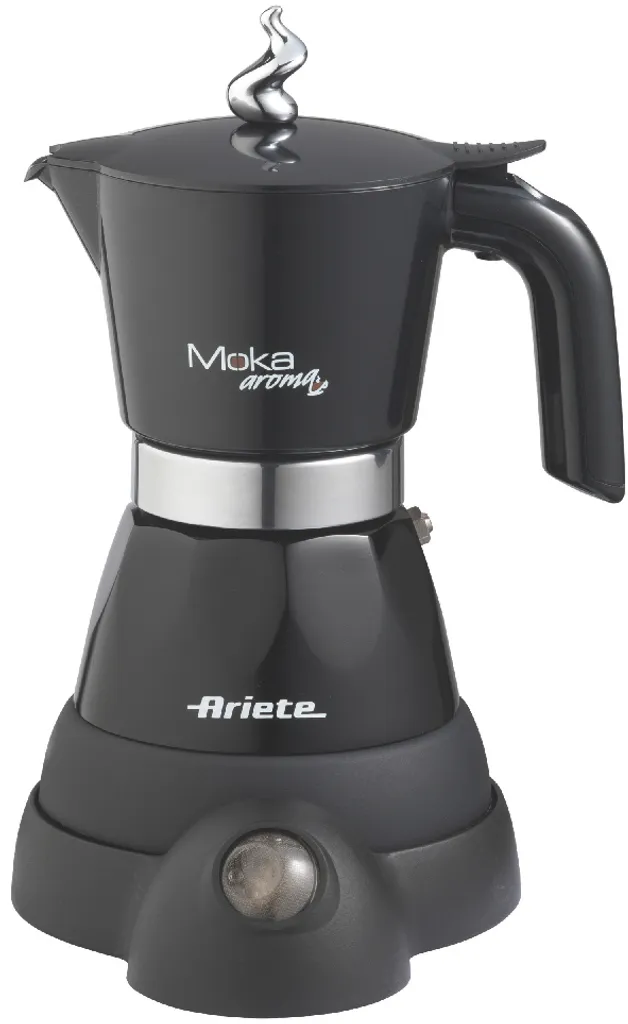 Ariete Elektrische Espressokanne Moka Aroma 480 W Schwarz 4 Ariete Elektrische Espressokanne Moka Aroma 480 W Schwarz – Bild 4