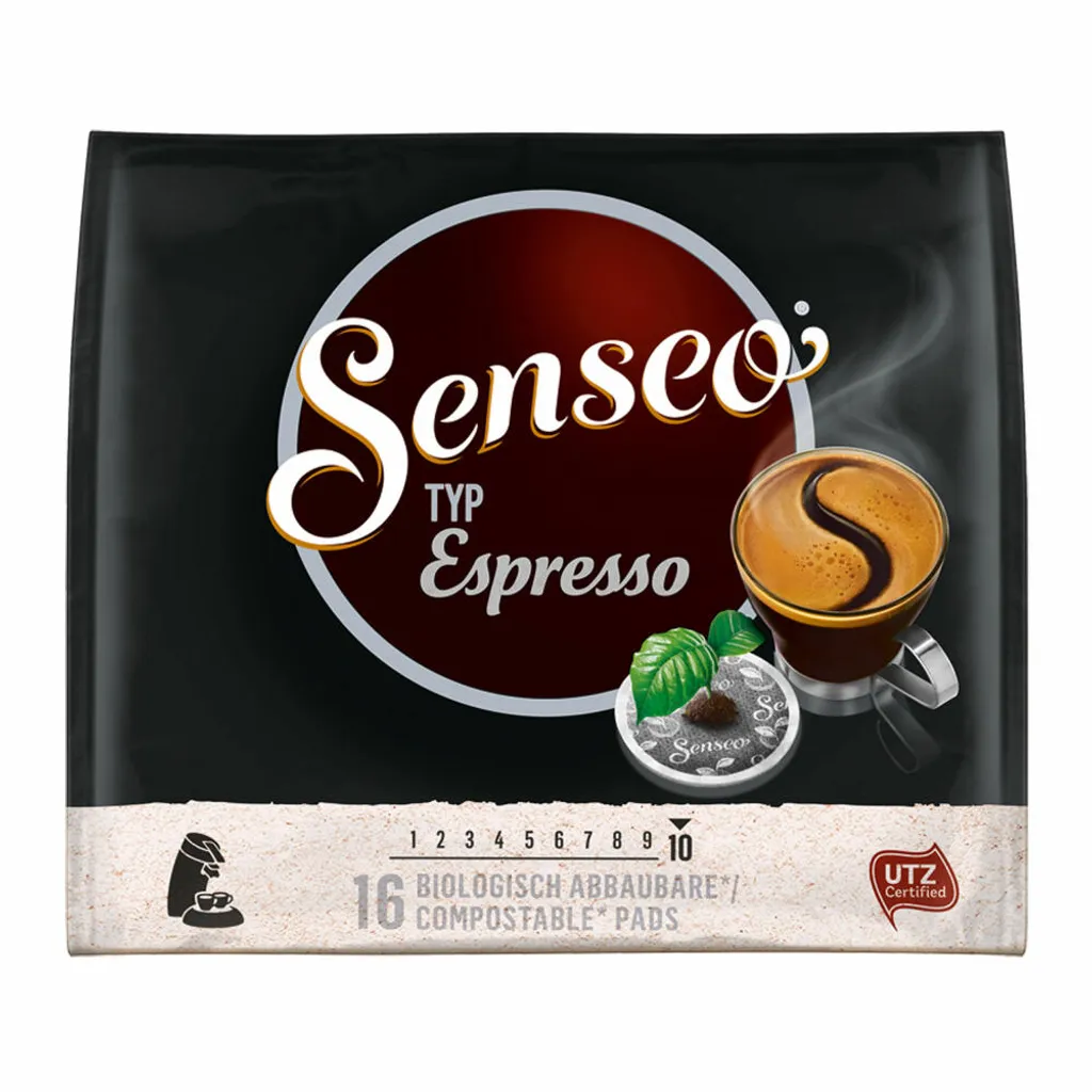 SENSEO Espresso Kaffee Pads 5er Pack - 5 X 16 Getränke 8 SENSEO Espresso Kaffee Pads 5er Pack - 5 X 16 Getränke – Bild 8