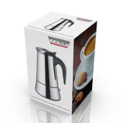 Weis 16979 Espressokocher 9 Tassen, Silber -KaffeeGlück Angebote e39a97978c2398e6c83016a24169ea56
