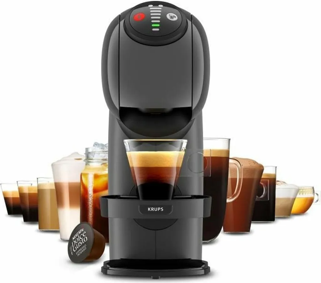 KRUPS NESCAFE DOLCE GUSTO YY4893FD KAPAKE MACHINE + 2 Kisten Espresso- Und Macchiato -Kapseln + Becher Starbucks, Kompakt, Anthrazit 5 KRUPS NESCAFE DOLCE GUSTO YY4893FD KAPAKE MACHINE + 2 Kisten Espresso- Und Macchiato -Kapseln + Becher Starbucks, Kompakt, Anthrazit – Bild 5