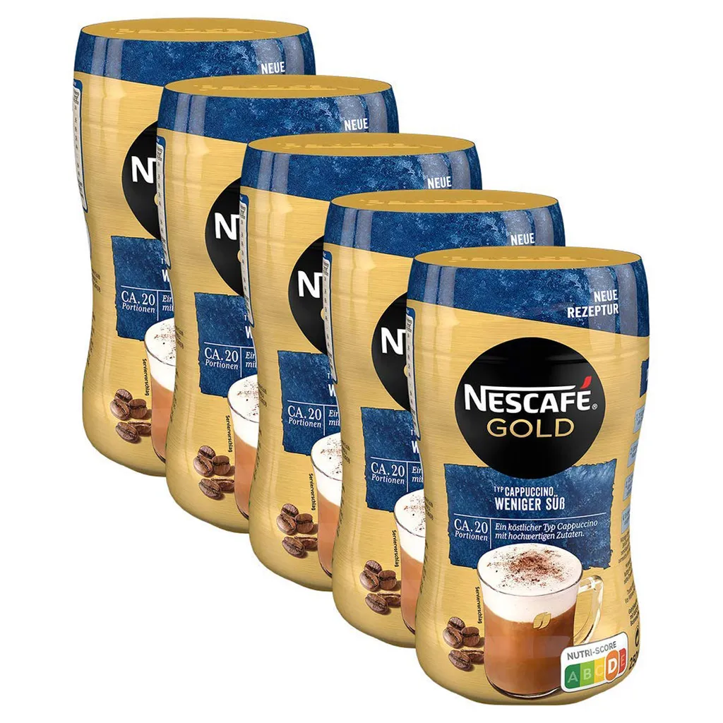 Nescafé® Nescafé Gold Typ Cappuccino Weniger Süß | 250g Dose 5 Nescafé® Nescafé Gold Typ Cappuccino Weniger Süß | 250g Dose – Bild 5
