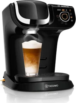 Bosch TASSIMO TAS6502 My Way 2 Kaffeemaschine Schwarz + 20€ Gutschein + 1 Packung Latte Macchiato -KaffeeGlück Angebote ea4582ea45379cd6bcd93b0859b5c03e