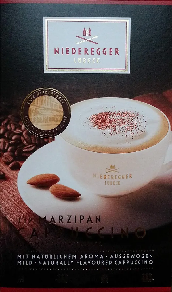 Niederegger Marzipan Geschmack Cappuccino 10 Portionsbeutel 220g 1 Niederegger Marzipan Geschmack Cappuccino 10 Portionsbeutel 220g