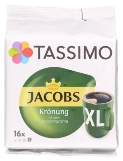 Tassimo Jacobs Krönung XL | 16 T Discs, Kaffeekapseln -KaffeeGlück Angebote ef4342d2b903f73da2291ea668be737b