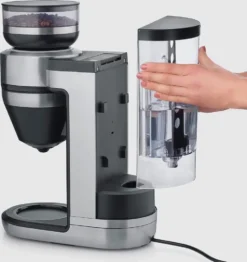 SEVERIN FILKA Vollautomat Für Filterkaffee Mit Glaskanne KA 4850 Aus Edelstahl, Matt-schwarz Edelstahl-gebürstet -KaffeeGlück Angebote ef5ff7f6b412b07a2b9cf45223e13118