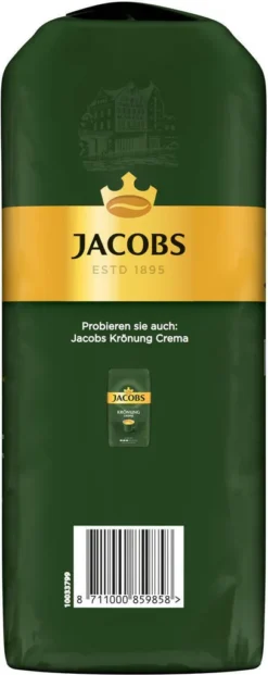 JACOBS Kaffeebohnen Krönung Crema Kräftig 3 Kg Geröstete Ganze Bohnen + 1 Jacobs Barista Becher + 1 Dose 15 JACOBS Kaffeebohnen Krönung Crema Kräftig 3 Kg Geröstete Ganze Bohnen + 1 Jacobs Barista Becher + 1 Dose -KaffeeGlück Angebote efe74b45696ed4dfad9effe1c600975f