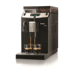 Saeco RI9840/01 Lirika Coffee Gastro Kaffeevollautomat Schwarz -KaffeeGlück Angebote f0789002dc7a8866e9853179c99ccc20