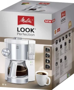 Melitta Filterkaffeemaschine Look V Perfection 1025-05 Weiß -KaffeeGlück Angebote f0d21029e1917581dc5420ff476ef814