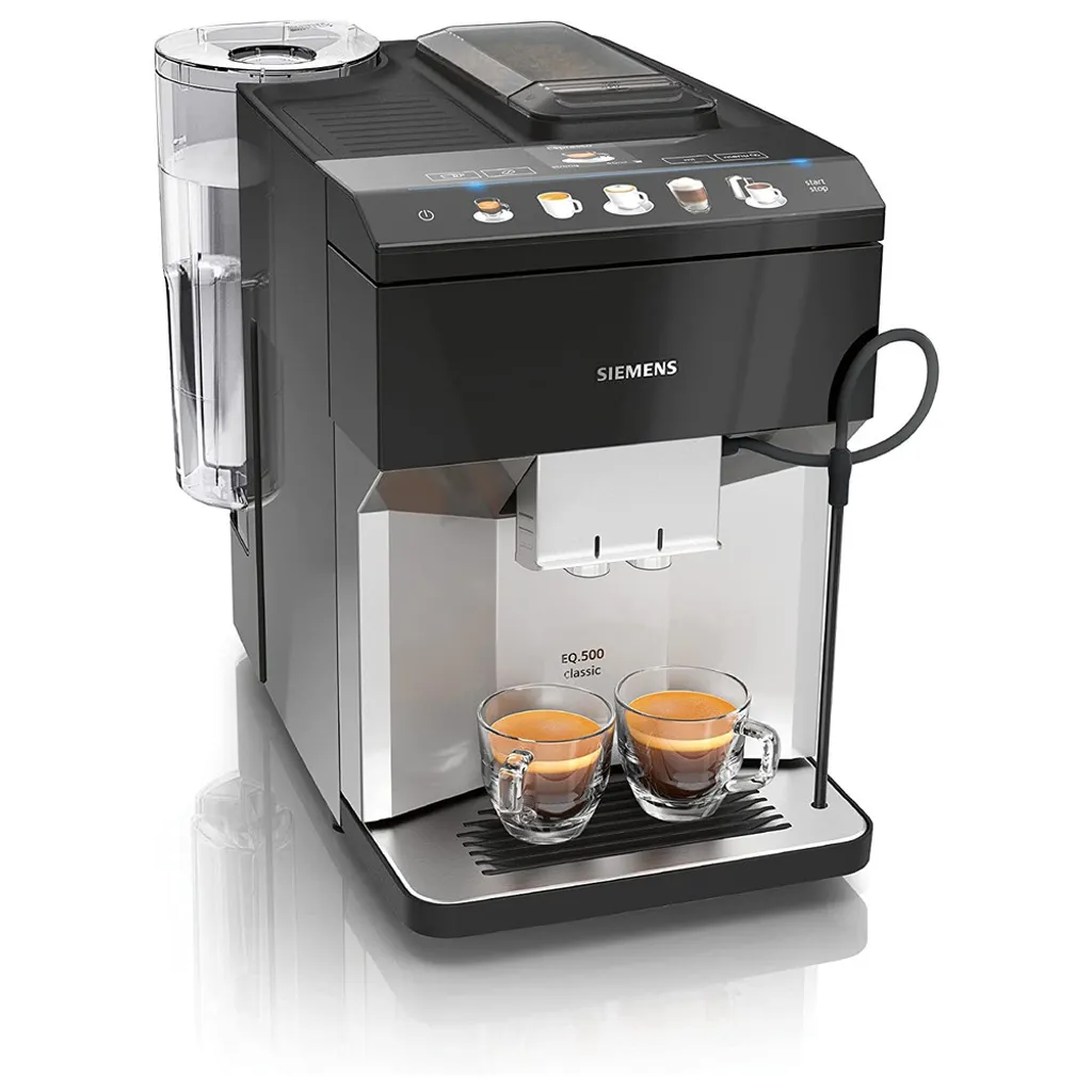 Siemens Kaffeevollautomat EQ.500 Classic, Silber TP505D01 (Kaffeemaschine) 1 Siemens Kaffeevollautomat EQ.500 Classic, Silber TP505D01 (Kaffeemaschine)