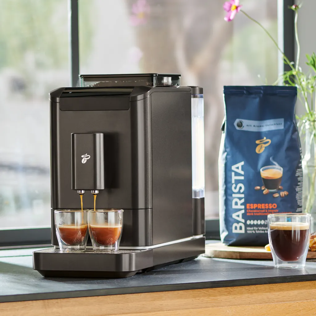 Tchibo Kaffeevollautomat Esperto2 Caffè 2.0 Für Caffè Crema Und Espresso, Granite Black 6 Tchibo Kaffeevollautomat Esperto2 Caffè 2.0 Für Caffè Crema Und Espresso, Granite Black – Bild 6