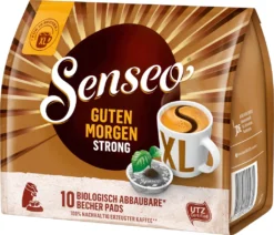 SENSEO Pads Guten Morgen Strong XL UTZ 5 X 10 Getränke Pads -KaffeeGlück Angebote f68320fa0adf1fb2bf725c26d578b441