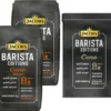 JACOBS Kaffeebohnen Barista Editions Crema Intense 2 X 1kg Ganze Bohnen + 1 Aluminiumdose Im Barista Design