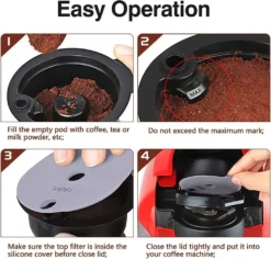 1 Stück Nachfüllbarer Wiederverwendbarer PP Kaffeekapsel Filter Für Bosch Tassimo 180 Ml Kapazität, Lebensmittelqualität -KaffeeGlück Angebote f9e3b8e14b2834170a91b1a42a1f4a6d