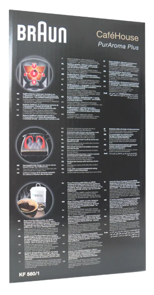 BRAUN Kaffeemaschine KF 560/1 Schwarz 6 BRAUN Kaffeemaschine KF 560/1 Schwarz – Bild 6